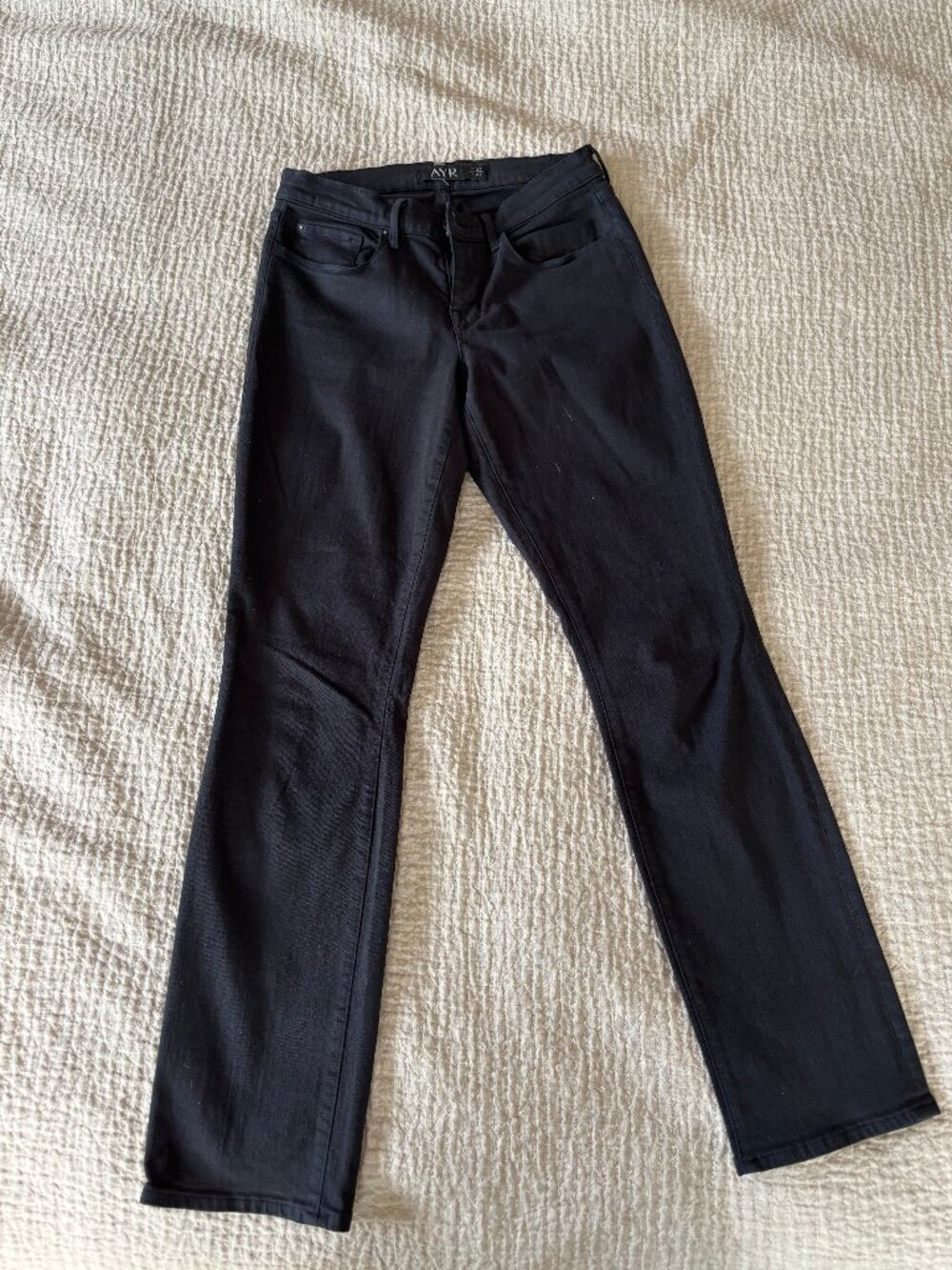 AYR Ciggy Jean in Black, size 27